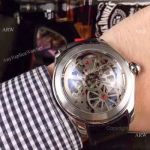 Buy Replica Corum Bubble Squelette SS Silver Dial Watch 45mm